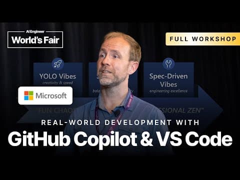 [Full Workshop] Vibe Coding at Scale: Customizing AI Assistants for Enterprise Environments