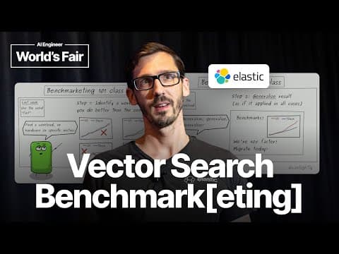 Vector Search Benchmark[eting] - Philipp Krenn, Elastic