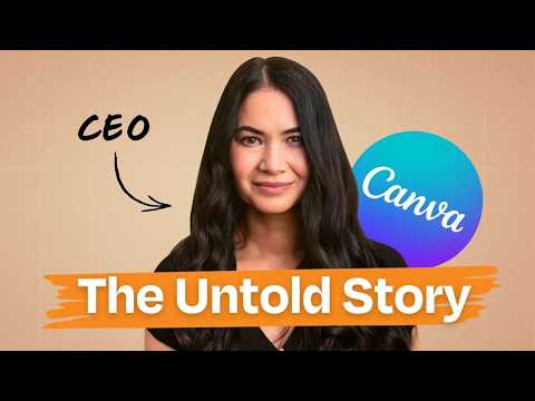The woman behind Canva shares how she built a $42B company from nothing | Melanie Perkins