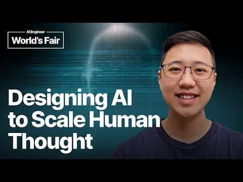 Designing AI To Scale Human Thought — Jun Yu Tan, Tusk