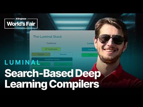 Luminal - Search-Based Deep Learning Compilers - Joe Fioti
