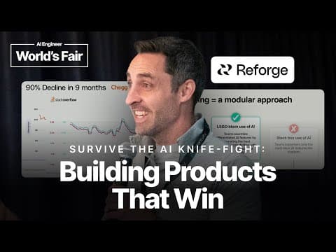 Survive the AI Knife Fight: Building Products That Win — Brian Balfour, Reforge
