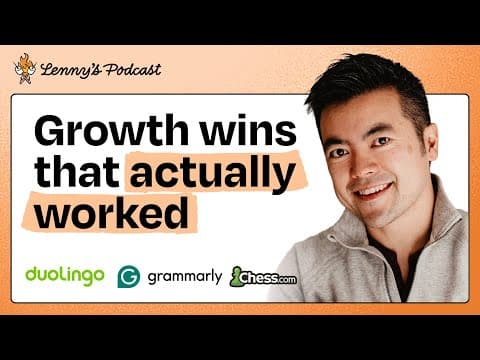 Finding hidden growth opportunities in your product | Albert Cheng (Duolingo, Grammarly, Chess.com)
