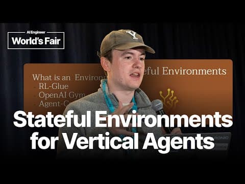 Stateful environments for vertical agents — Josh Purtell, Synth Labs