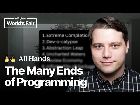The Many Ends of Programming - Ray Myers