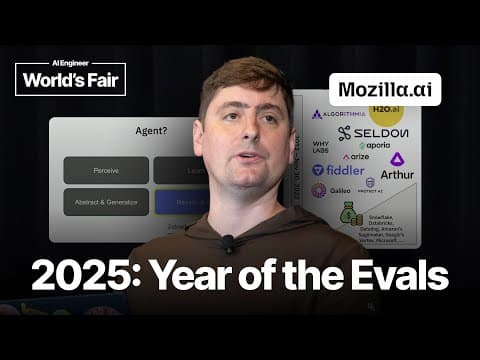2025 is the Year of Evals! Just like 2024, and 2023, and … — John Dickerson, CEO Mozilla AI