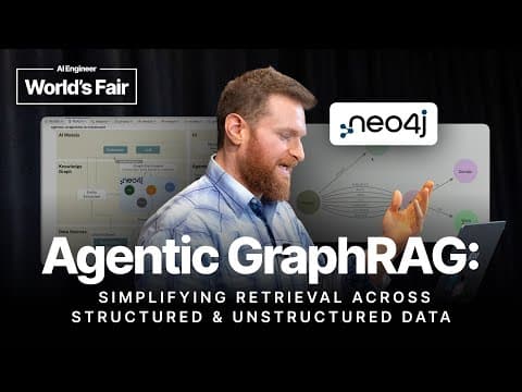 Agentic GraphRAG: Simplifying Retrieval Across Structured & Unstructured Data — Zach Blumenfeld