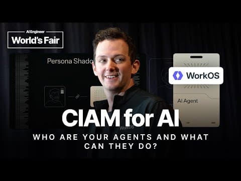 CIAM for AI: Authn/Authz for Agents — Michael Grinich, CEO of WorkOS