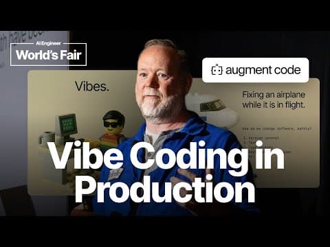 Vibes won't cut it — Chris Kelly, Augment Code
