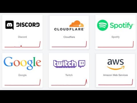 Why the internet went down for 2.5 hours yesterday