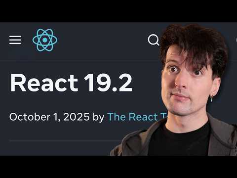 React 19.2 Dropped Early???