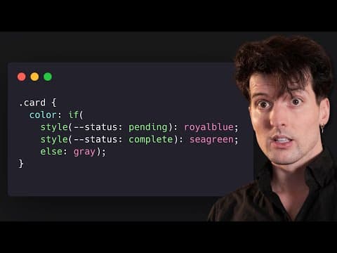 CSS just got an “if” statement (available now in Chrome)