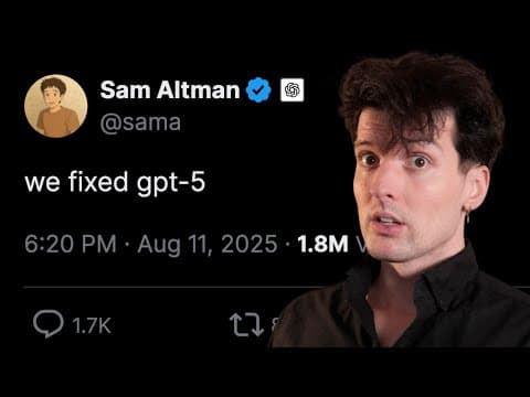 The current state of gpt-5