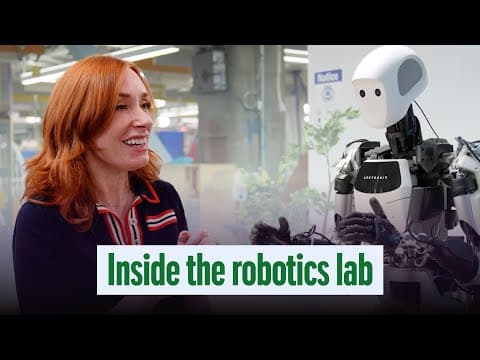 Robotics lab tour with Hannah Fry | Bonus episode!