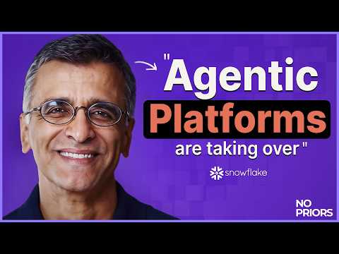 No Priors Ep. 139 | With Snowflake CEO Sridhar Ramaswamy