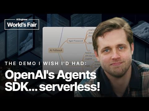 The Demo I Wish I'd Had: OpenAI's Agents SDK... serverless! - Brook Riggio