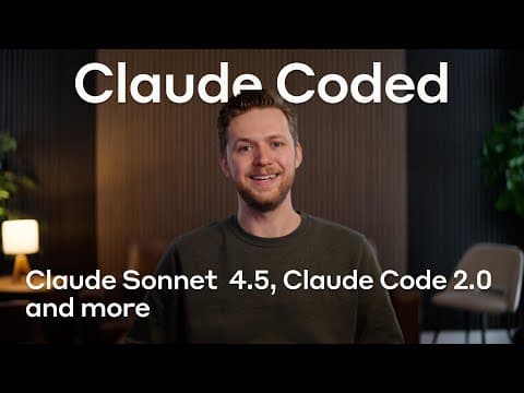 Claude Coded: Sonnet 4.5, Claude Code 2.0, and more.