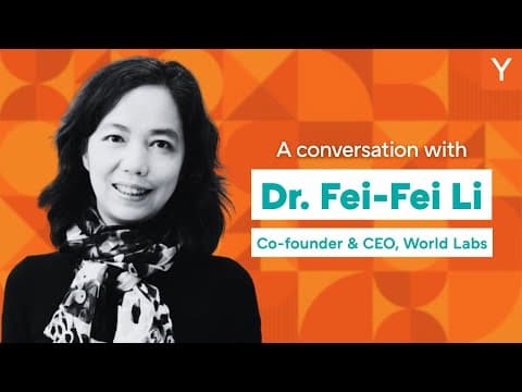 Fei-Fei Li: Spatial Intelligence is the Next Frontier in AI
