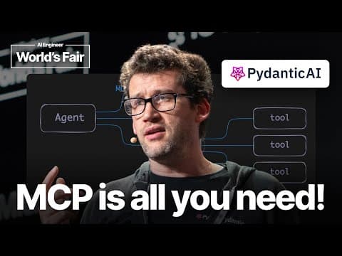 MCP is all you need — Samuel Colvin, Pydantic
