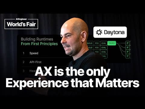AX is the only Experience that Matters - Ivan Burazin, Daytona