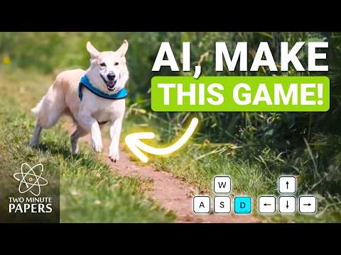 New Game AI Turns Photos Into Playable Worlds! | Celebrating 10 Years Of Papers! 🎂