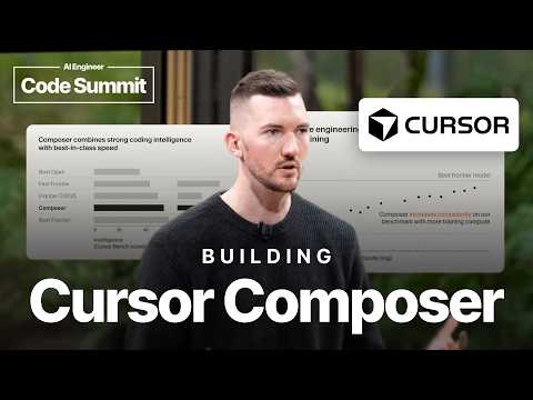 Building Cursor Composer – Lee Robinson, Cursor