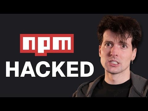 The npm hack in 2,578 seconds