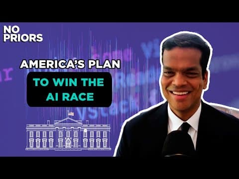 No Priors Ep. 125 | With Senior White House Policy Advisor on AI Sriram Krishnan