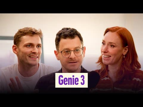 Genie 3: An infinite world model with Shlomi Fruchter and Jack Parker-Holder