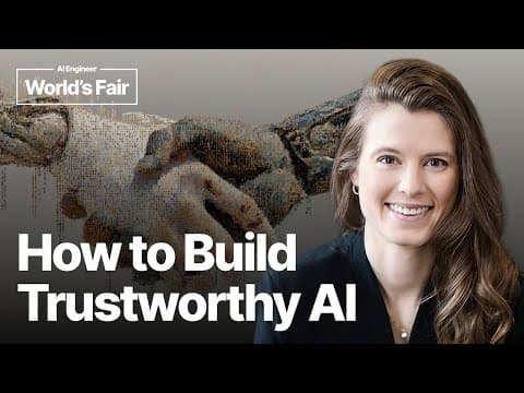 How to Build Trustworthy AI — Allie Howe