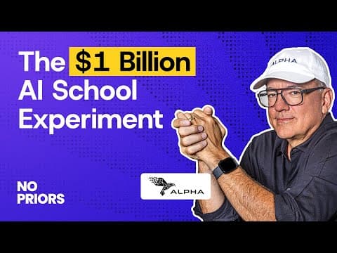 No Priors Ep. 133 | With Alpha School Principal Joe Liemandt