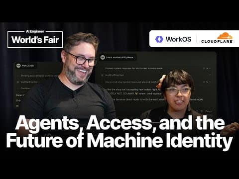 Agents, Access, and the Future of Machine Identity — Nick Nisi (WorkOS) + Lizzie Siegle (Cloudflare)