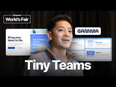 Tiny Teams — Grant Lee, Gamma