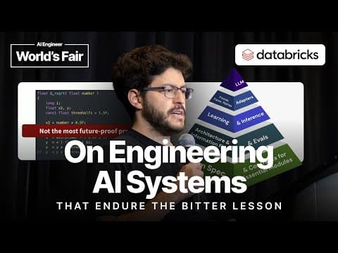 On Engineering AI Systems that Endure The Bitter Lesson - Omar Khattab, DSPy & Databricks