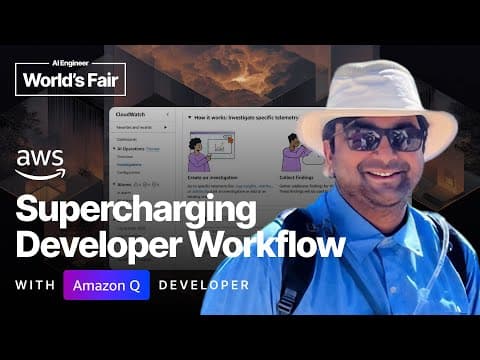 Supercharging developer workflow with Amazon Q Developer - Vikash Agrawal