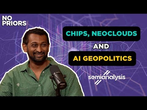 No Priors Ep. 127 | With SemiAnalysis Founder and CEO Dylan Patel