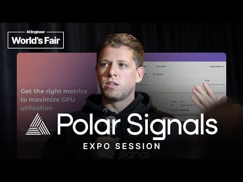 Continuous Profiling for GPUs — Matthias Loibl, Polar Signals