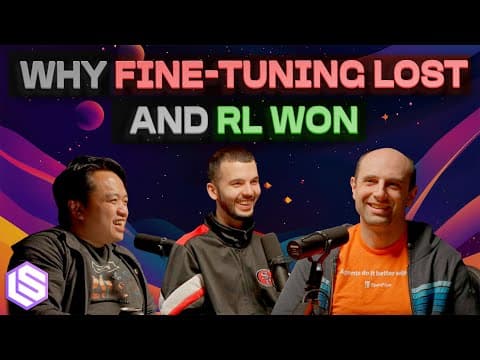 Why Fine-Tuning Lost and RL Won